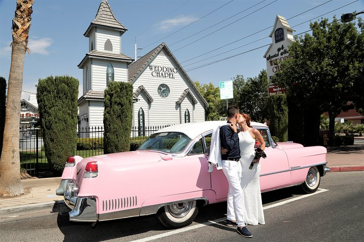 Elvis Pink Caddy Wedding